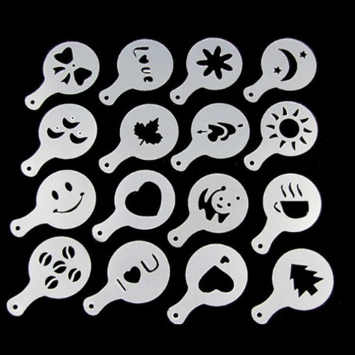 Latte Lover's Coffee Design Topper Tool In 2 Pack