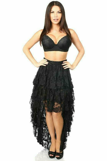 High Low Lace Skirt