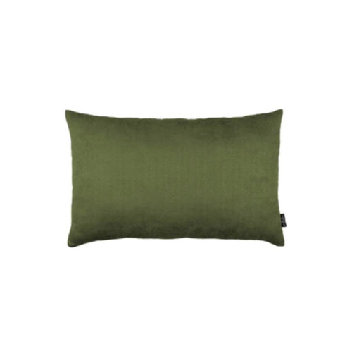 Homeroots Home Decor Set Of Two 12 x 20 Inches Fern Green Zippered Polyester Lumbar Pillow Cover