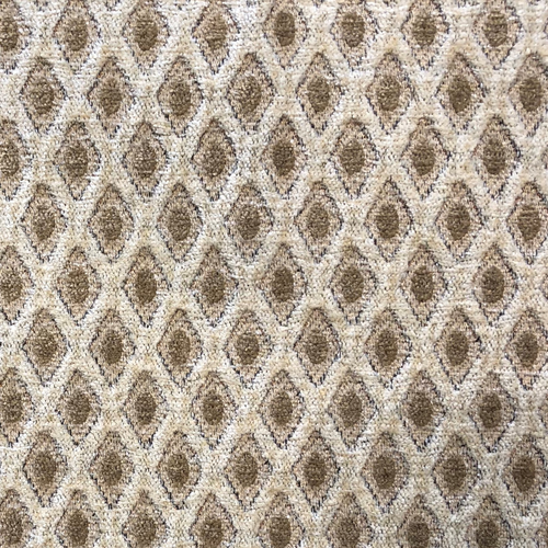 Plutus Diamant Beige and Brown Luxury Throw Pillow