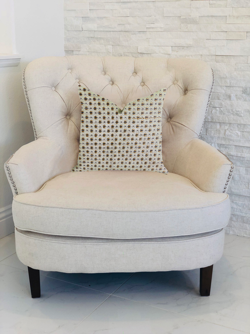 Plutus Haven Pointe Patterned Luxury Throw Pillow