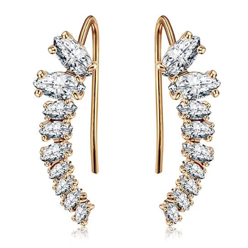 Uptown Girl Earrings Hip and Chic Ear Crawlers