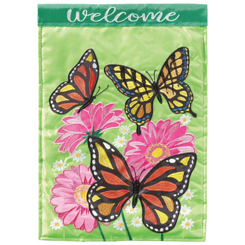 Butterflies And Flowers Poly 