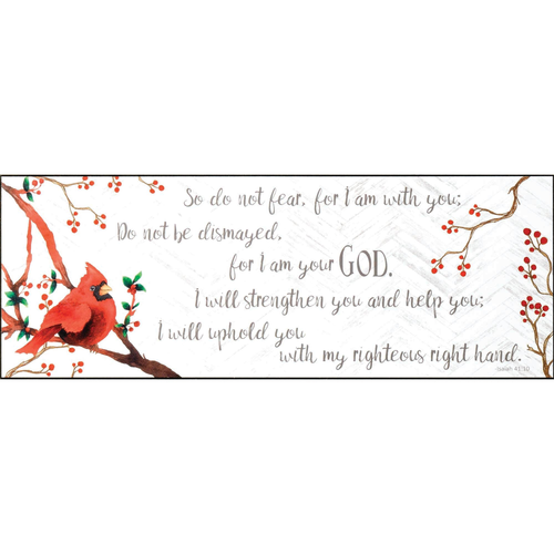 16X6 Plaque Wall Do Not Fear Mdf