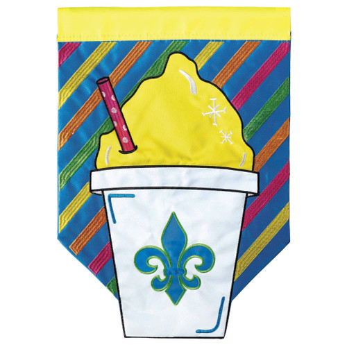 Snoball Fleur De Lis Flag