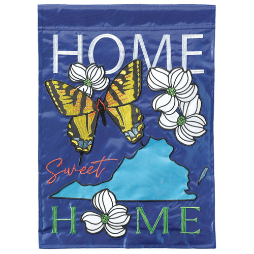 Virginia Home Sweet Home Flag Garden