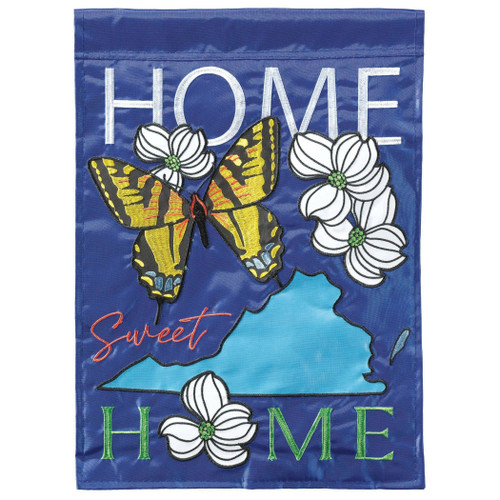 Virginia Home Sweet Home Flag Garden