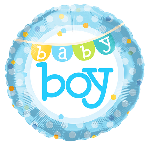 Baby Boy Mylar Balloon