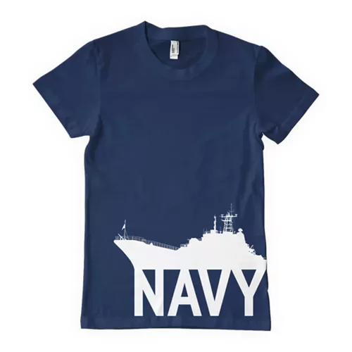 Navy Ship Men's T-Shirt Navy