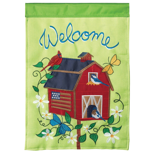 Welcome Barn Birdhouse Garden