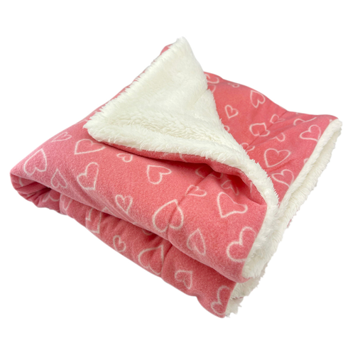 Blush of Love Fleece/Plush Blanket - 721762816141