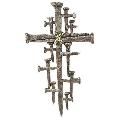 Wall Cross Nails Resin  - 603799857277