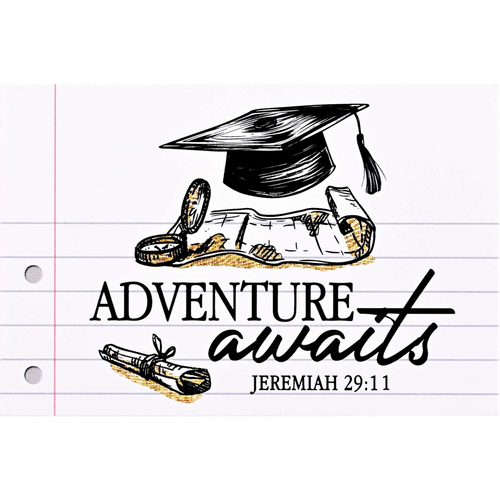 Itty Bitty Card Grad Adventure Awaits - 603799692342