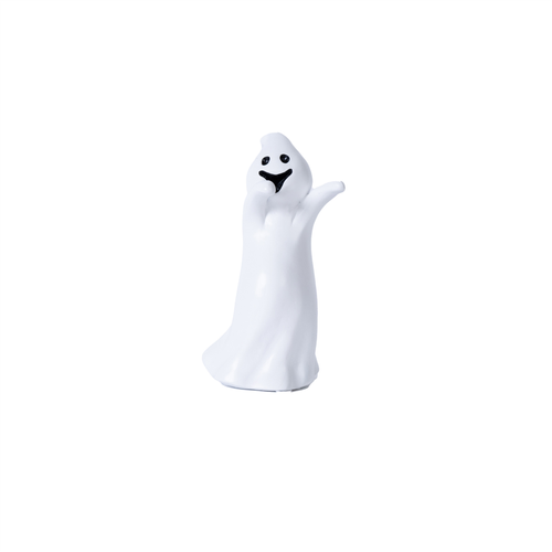 Set of Three Polyresin Halloween Ghost Figurines - 880024662855