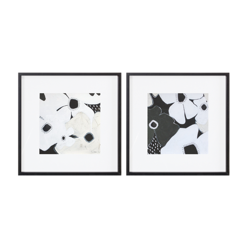 Framed Anemone Floral Print  - 746427881678