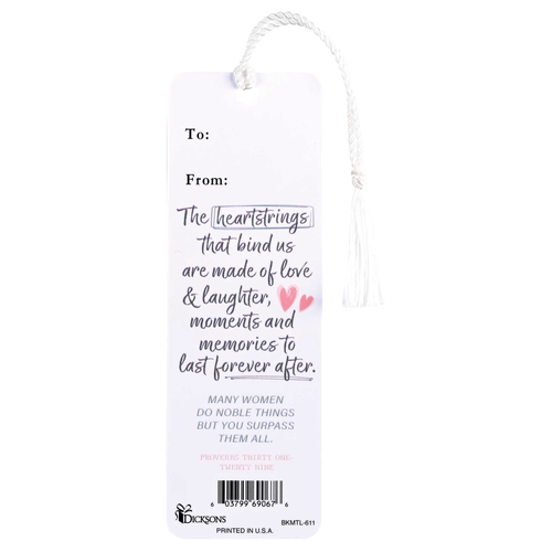 Tassel Bookmark Floral Mom Proverbs 31 - 603799690676