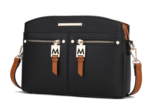 Zoely Vegan Leather Crossbody Bag - 748926309714