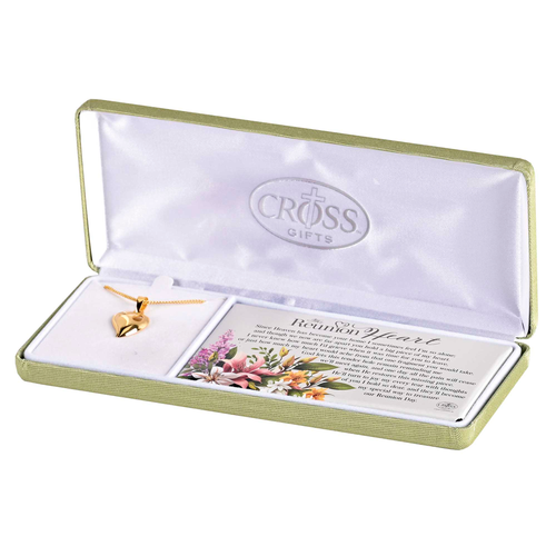 Necklace Reunion Heart Gold-Plated 18L - 603799699563