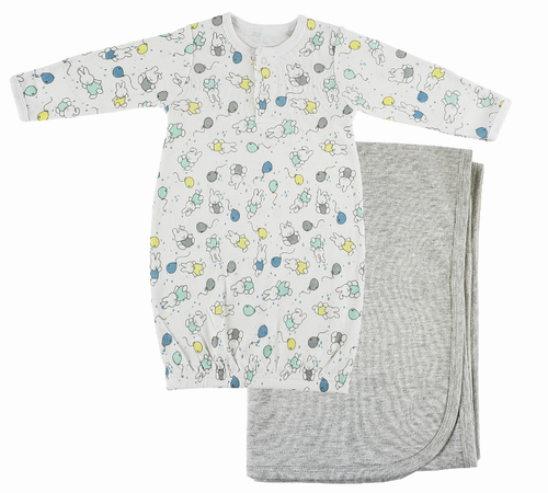 Bambini Gown and Blanket - 763276259601