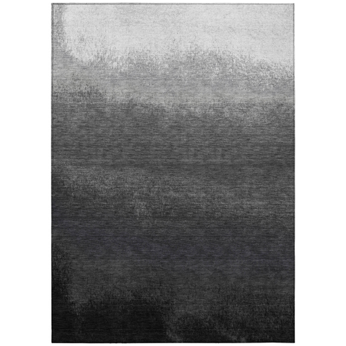 Ombre Washable Indoor Outdoor Area Rug