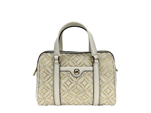 Michael Kors Leather Duffle Crossbody Bag - 197853077362