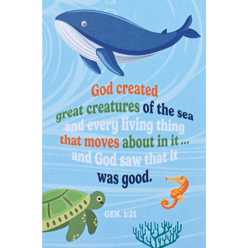Itty Bitty Card God Created Creatures