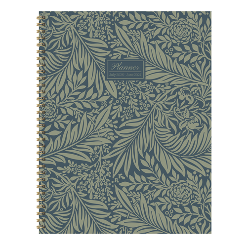 July 2026 - June 2027 Leaf Motif Weekly Monthly Planner - 619344386758