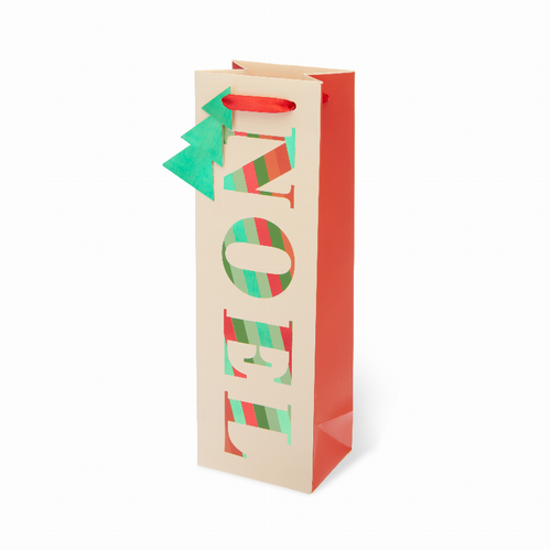 Noel Single-Bottle Wine Bag By Cakewalk - 876718020414