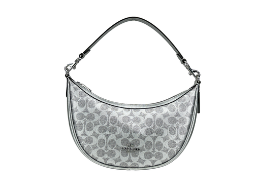 Coach Aria Signature Canvas Shoulder Bag Purse - 196395995912