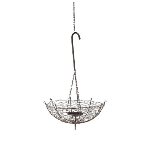 39" Black Woven Metal Lantern Candle Holder - 880024945569