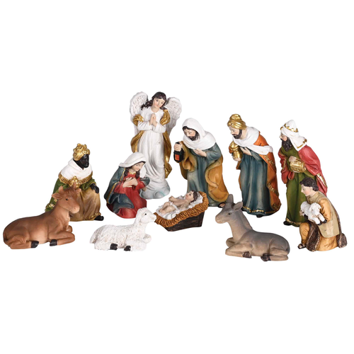 Nativity 3H Holy Family Animals - 603799703789