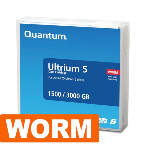 Quantum Tape, LTO, Ultrium-5, 1.5TB/3.0TB, Worm - 768268031920
