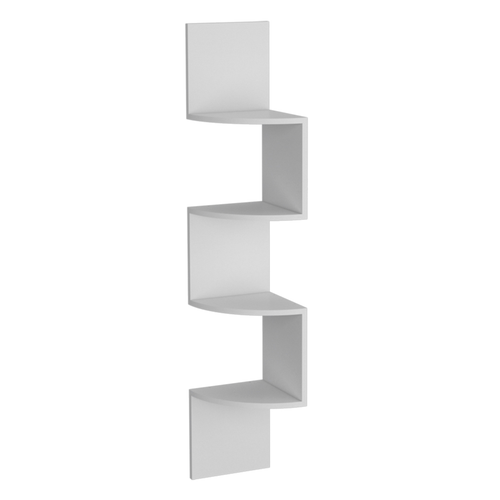Wood Wall Mounted Corner Shelf - 880016576573
