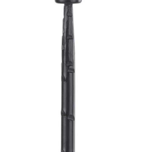18" Black Metal Tabletop Taper Candlestick - 880024806860