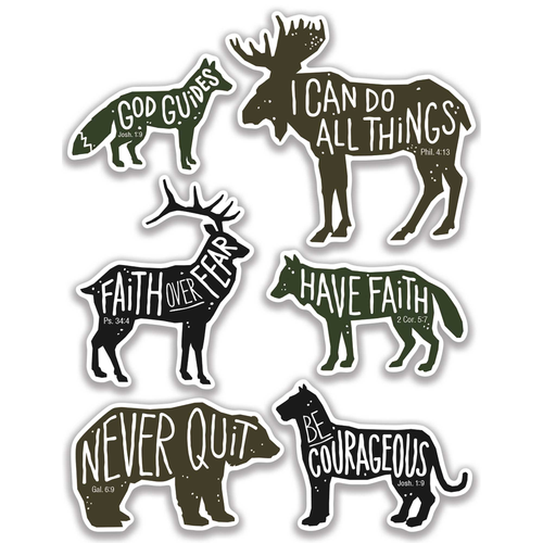 Sticker Woodland Animal Collection - 603799754101
