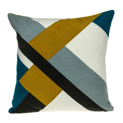 Parkland Collection Lumen Contemporary Pillow Cover With Poly Insert