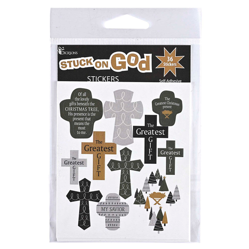 Sticker Sheets Cross Jesus The Greatest - 603799640435