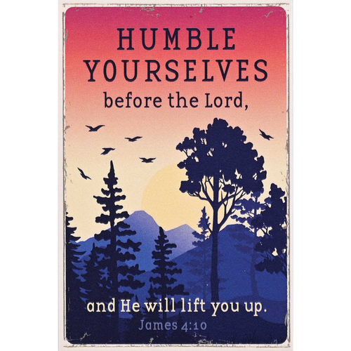 Itty Bitty Card Humble Yourselves Before