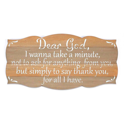 I Wanna Take A Minute Wall Plaque - 603799574969