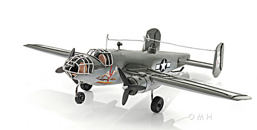 B-25 Mitchell Bomber Model Twin-Engine Aircraft