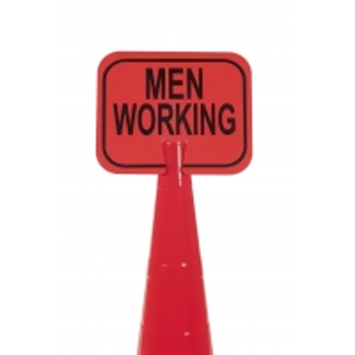 Cone Sign, Men Working - 764083994884