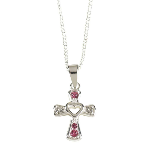 Nk-Spieceross/Cutout Heart/ /Cz's-16" - 603799320474