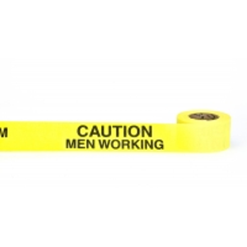 Repulpable Tape, "Caution Men Working Ov - 764083997724