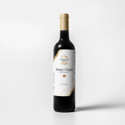 Honey Ginger White Balsamic Vinegar (12 Units Per Case) - 688201383933