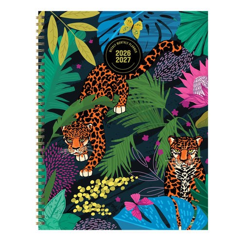 July 2026 - June 2027 In the Jungle Weekly Monthly Planner - 619344386727