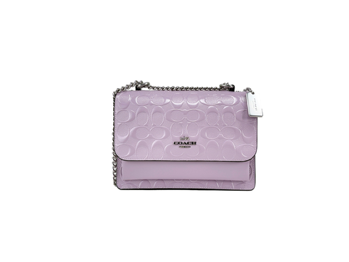 Coach Klare Patent Signature Crossbody Bag - 198685103588