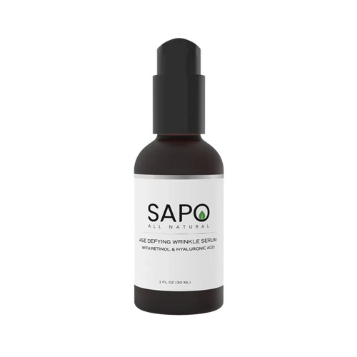 Wrinkle Serum with Hyaluronic Acid, Squalane, Vitamin C & Retinol