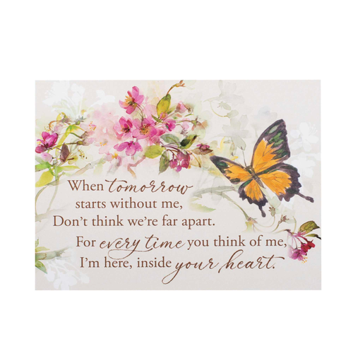 Card Set Sympathy Scripture Butterflies - 603799718332