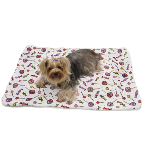 Ultra Soft Minky/Plush Sweet Candies Blanket - 721762816073
