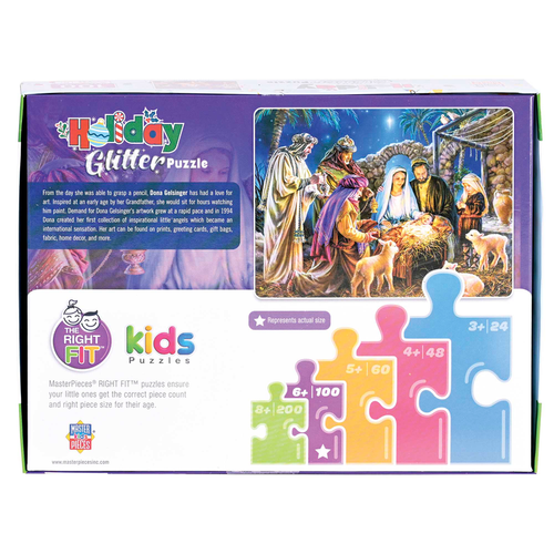 Puzzle Christ Is Born 100 Pieces - 705988122477